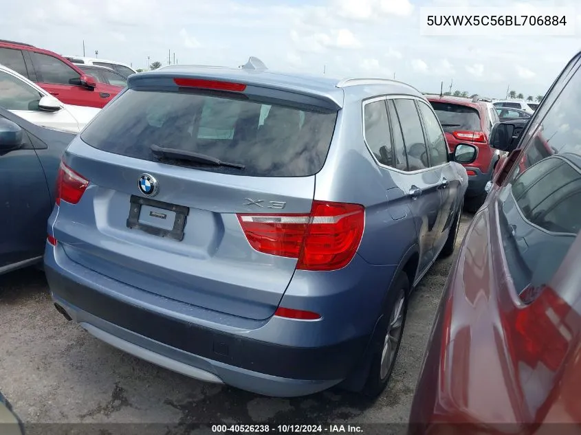 5UXWX5C56BL706884 2011 BMW X3 xDrive28I