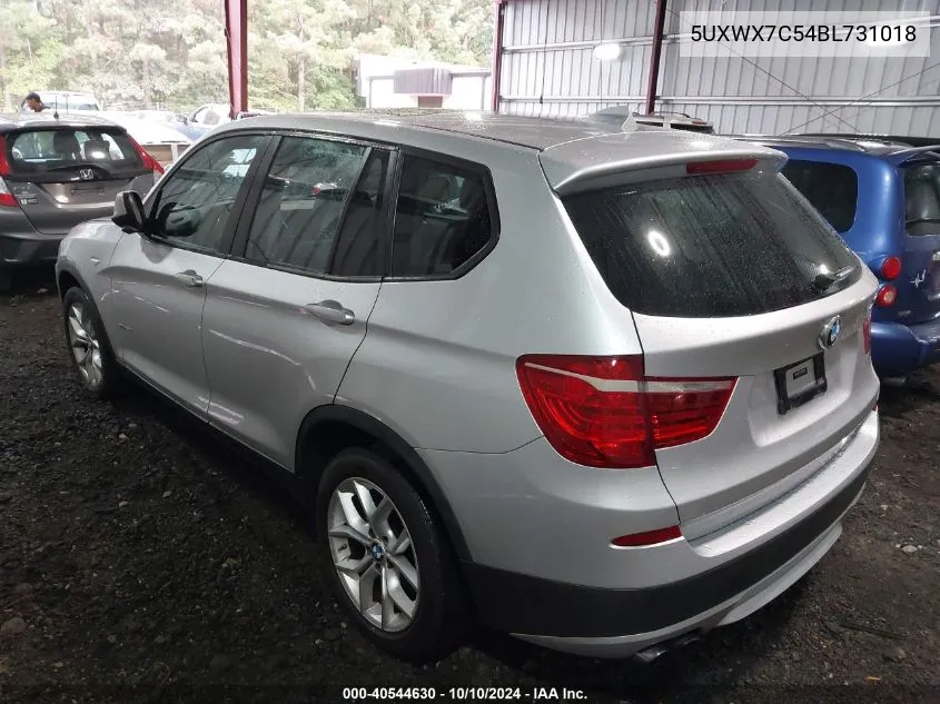 5UXWX7C54BL731018 2011 BMW X3 xDrive35I