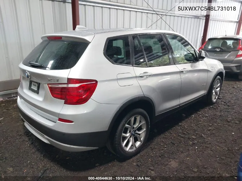 5UXWX7C54BL731018 2011 BMW X3 xDrive35I