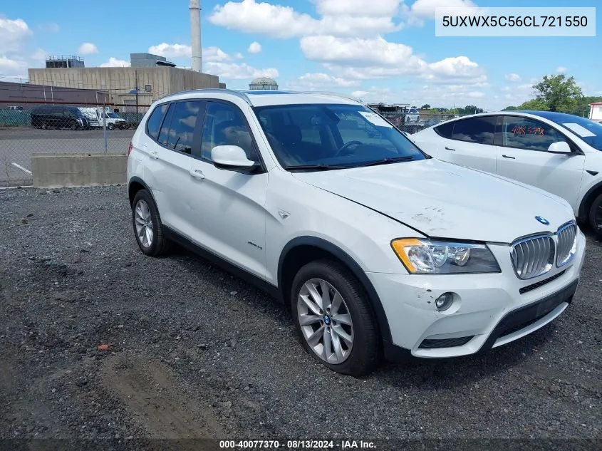 5UXWX5C56CL721550 2012 BMW X3 xDrive28I