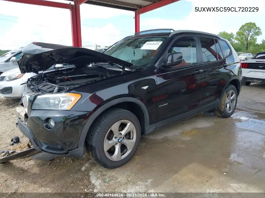 2012 BMW X3 xDrive28I VIN: 5UXWX5C59CL720229 Lot: 40164624