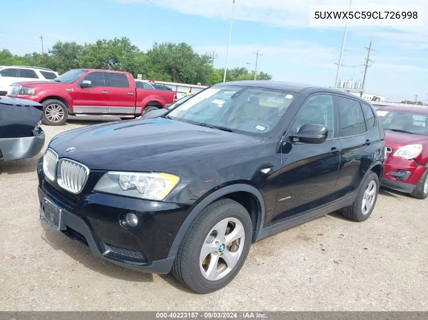 5UXWX5C59CL726998 2012 BMW X3 xDrive28I