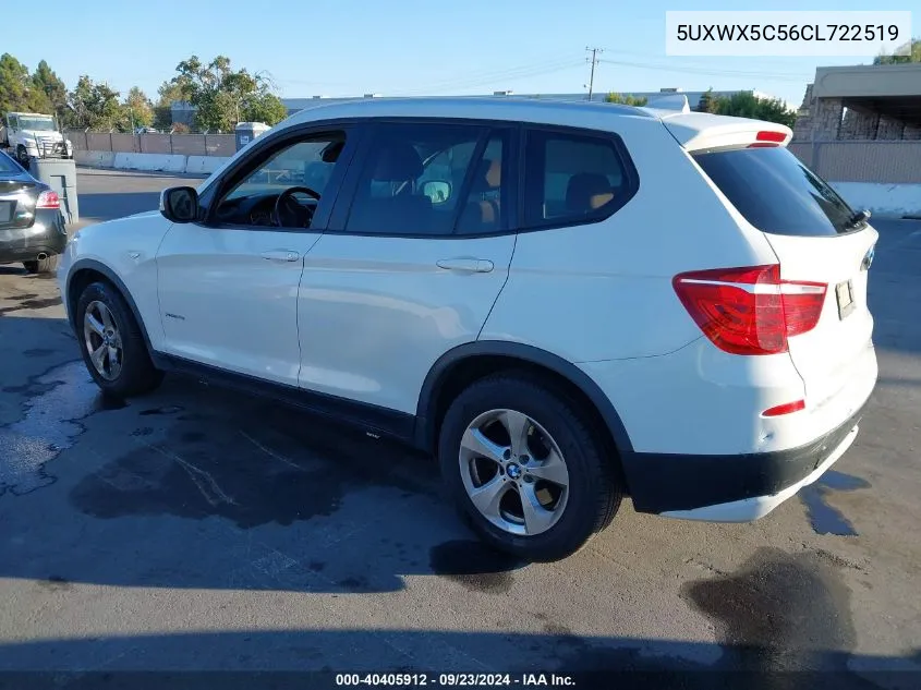 5UXWX5C56CL722519 2012 BMW X3 xDrive28I