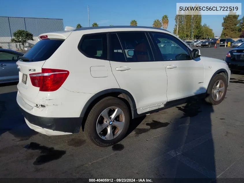 5UXWX5C56CL722519 2012 BMW X3 xDrive28I