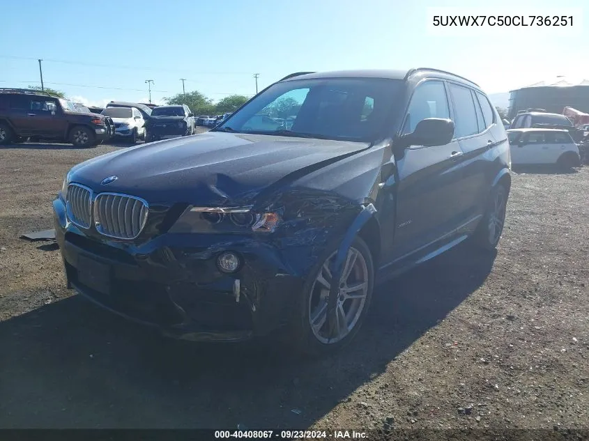 5UXWX7C50CL736251 2012 BMW X3 xDrive35I