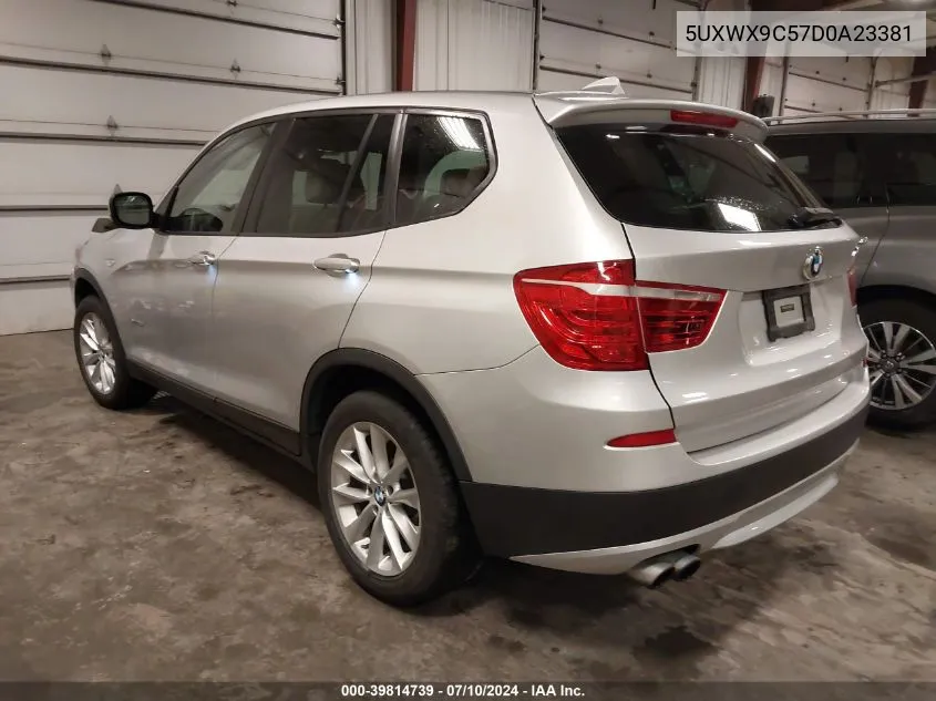 5UXWX9C57D0A23381 2013 BMW X3 xDrive28I