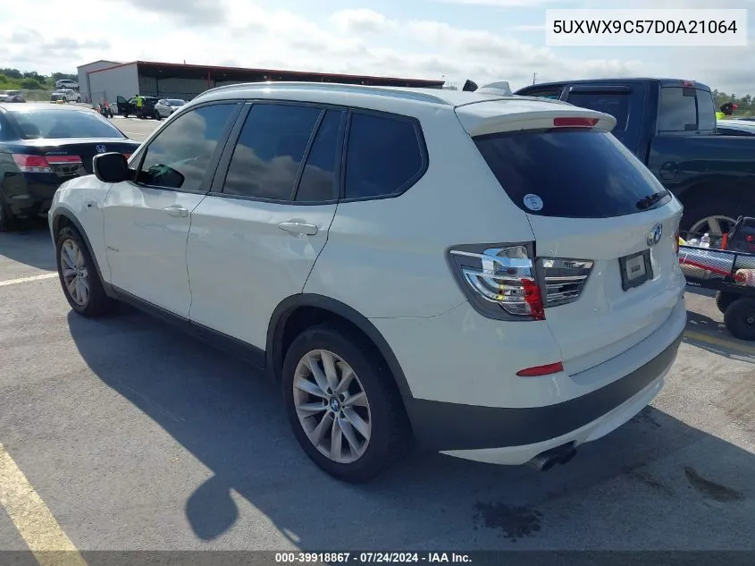 5UXWX9C57D0A21064 2013 BMW X3 xDrive28I