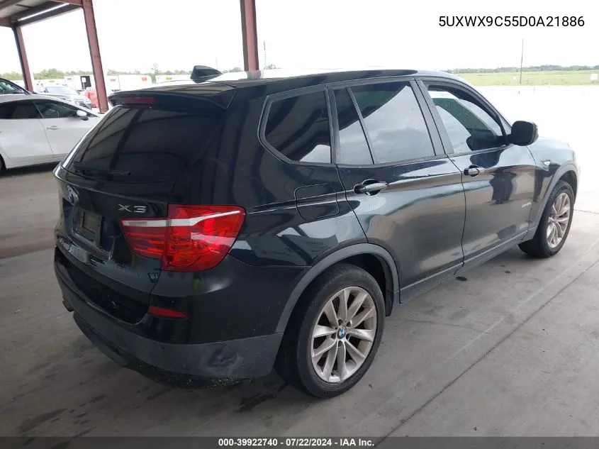 2013 BMW X3 xDrive28I VIN: 5UXWX9C55D0A21886 Lot: 39922740