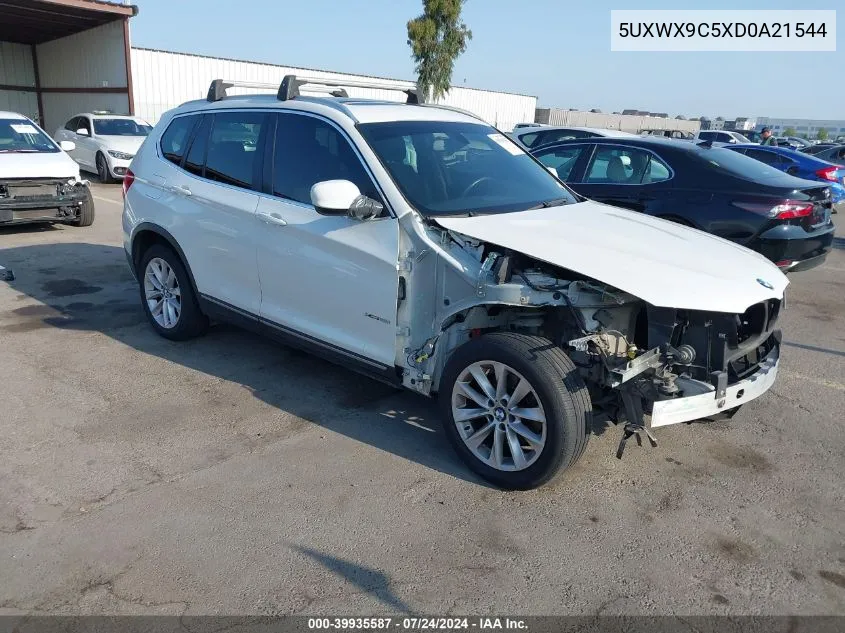 5UXWX9C5XD0A21544 2013 BMW X3 xDrive28I