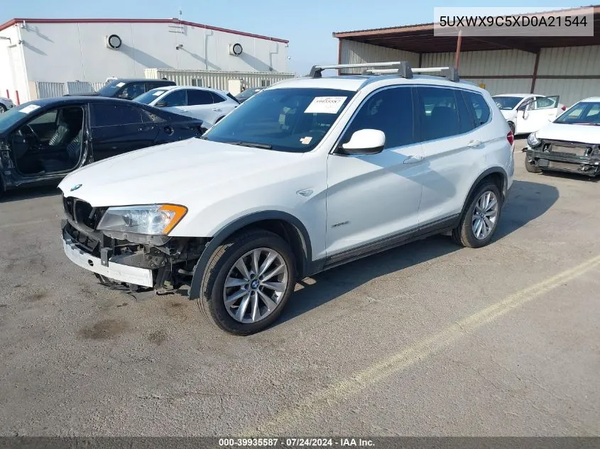 2013 BMW X3 xDrive28I VIN: 5UXWX9C5XD0A21544 Lot: 39935587