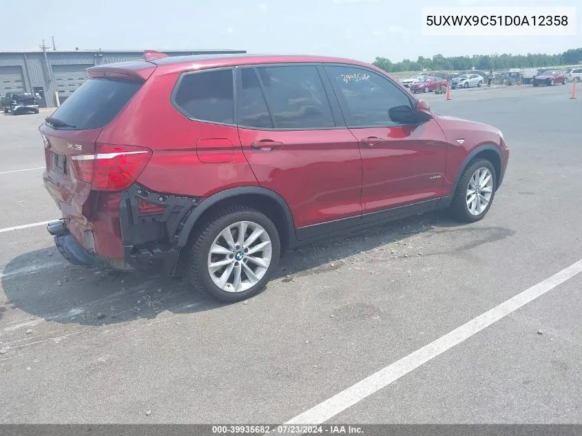 5UXWX9C51D0A12358 2013 BMW X3 xDrive28I