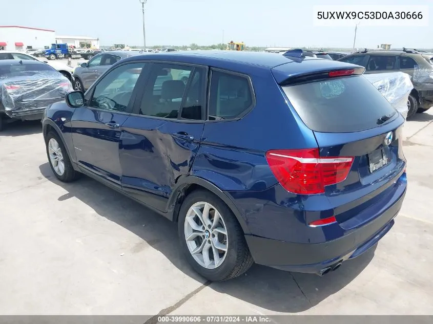 5UXWX9C53D0A30666 2013 BMW X3 xDrive28I