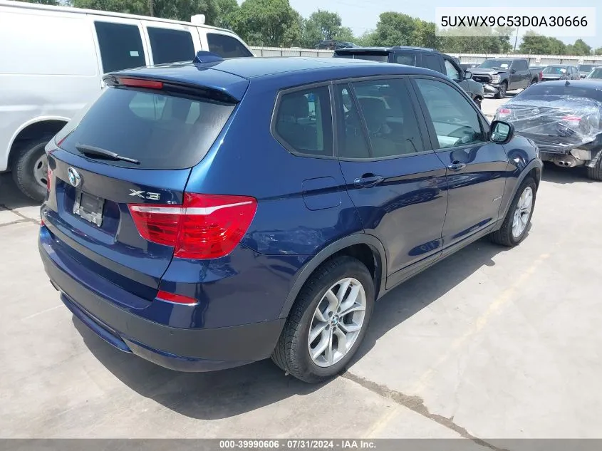 5UXWX9C53D0A30666 2013 BMW X3 xDrive28I