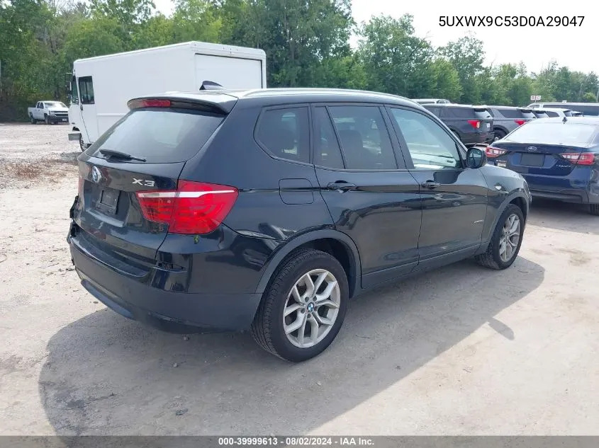 5UXWX9C53D0A29047 2013 BMW X3 xDrive28I