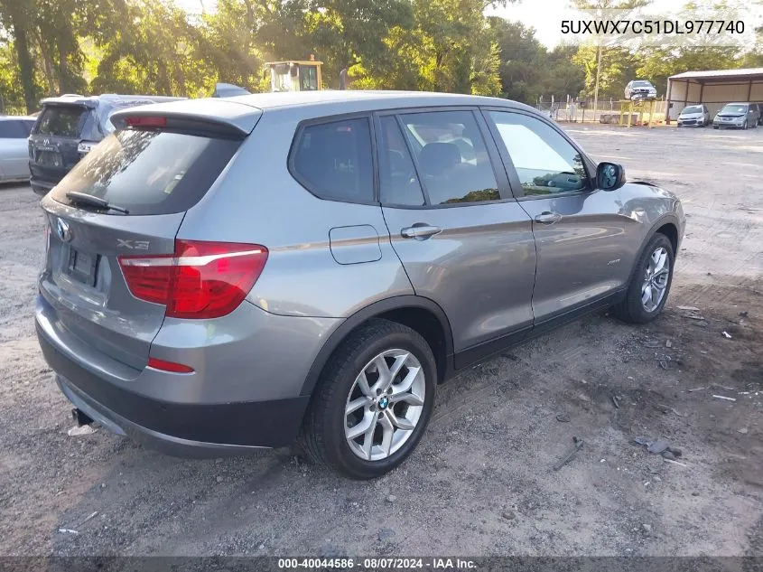 5UXWX7C51DL977740 2013 BMW X3 xDrive35I