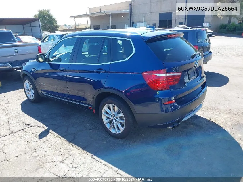 5UXWX9C59D0A26654 2013 BMW X3 xDrive28I