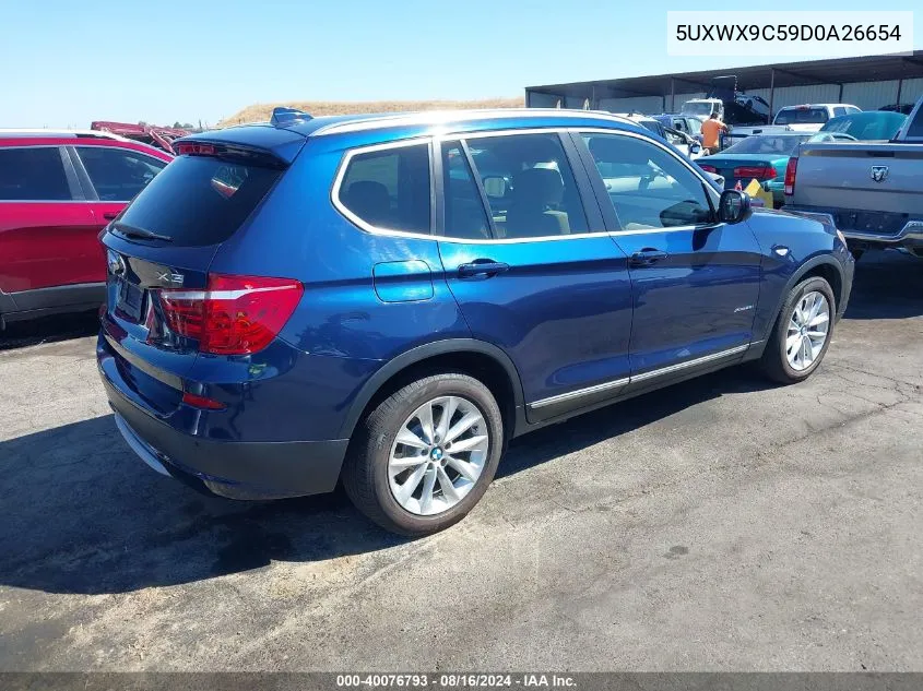 5UXWX9C59D0A26654 2013 BMW X3 xDrive28I