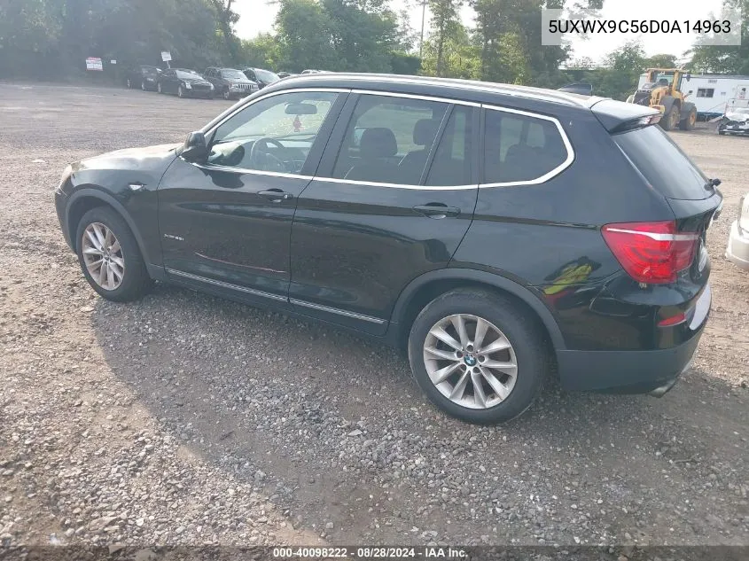 5UXWX9C56D0A14963 2013 BMW X3 xDrive28I