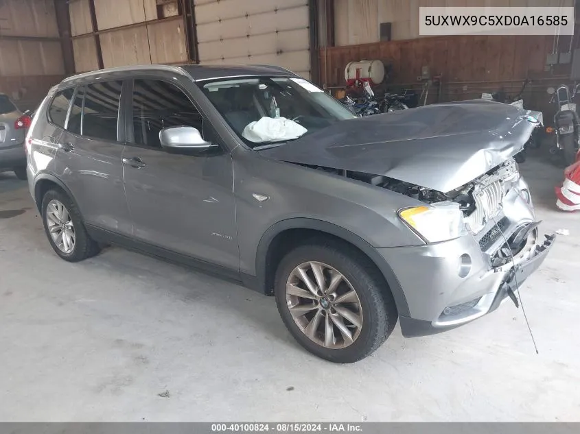 5UXWX9C5XD0A16585 2013 BMW X3 xDrive28I