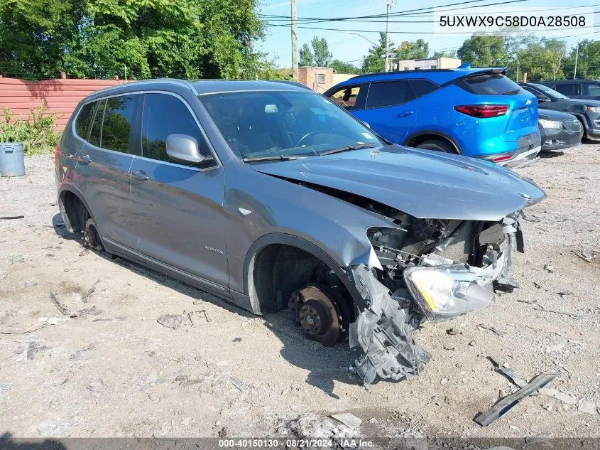 5UXWX9C58D0A28508 2013 BMW X3 xDrive28I