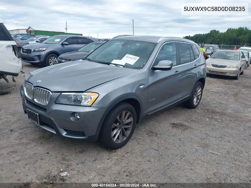 5UXWX9C58D0D08235 2013 BMW X3 xDrive28I