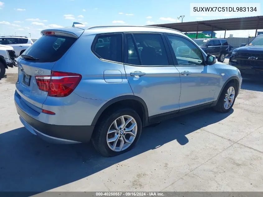 5UXWX7C51DL983134 2013 BMW X3 xDrive35I