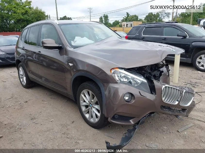 2013 BMW X3 xDrive28I VIN: 5UXWX9C5XD0A25612 Lot: 40263213