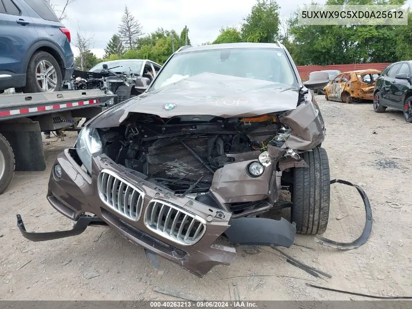 2013 BMW X3 xDrive28I VIN: 5UXWX9C5XD0A25612 Lot: 40263213