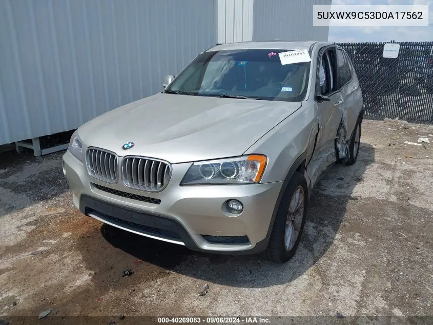 5UXWX9C53D0A17562 2013 BMW X3 xDrive28I