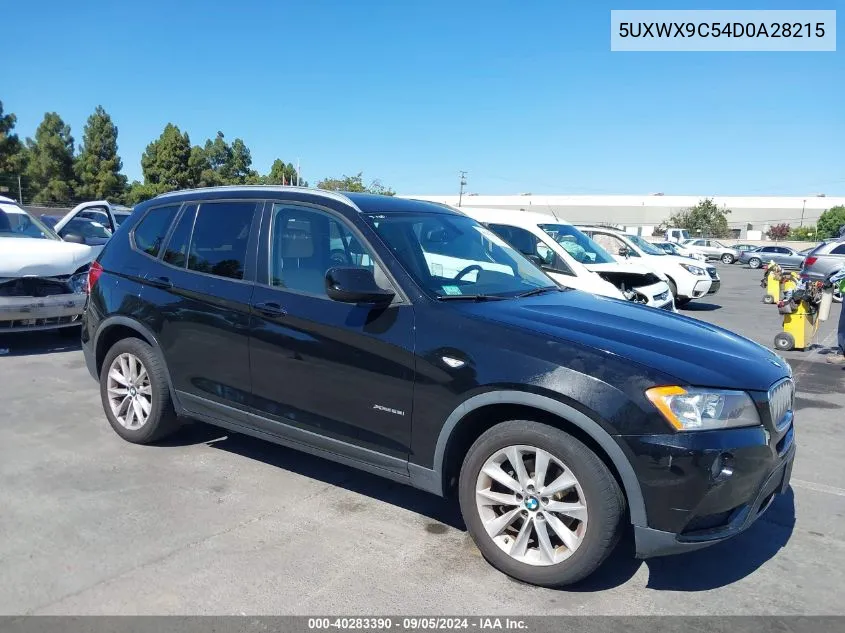 5UXWX9C54D0A28215 2013 BMW X3 xDrive28I