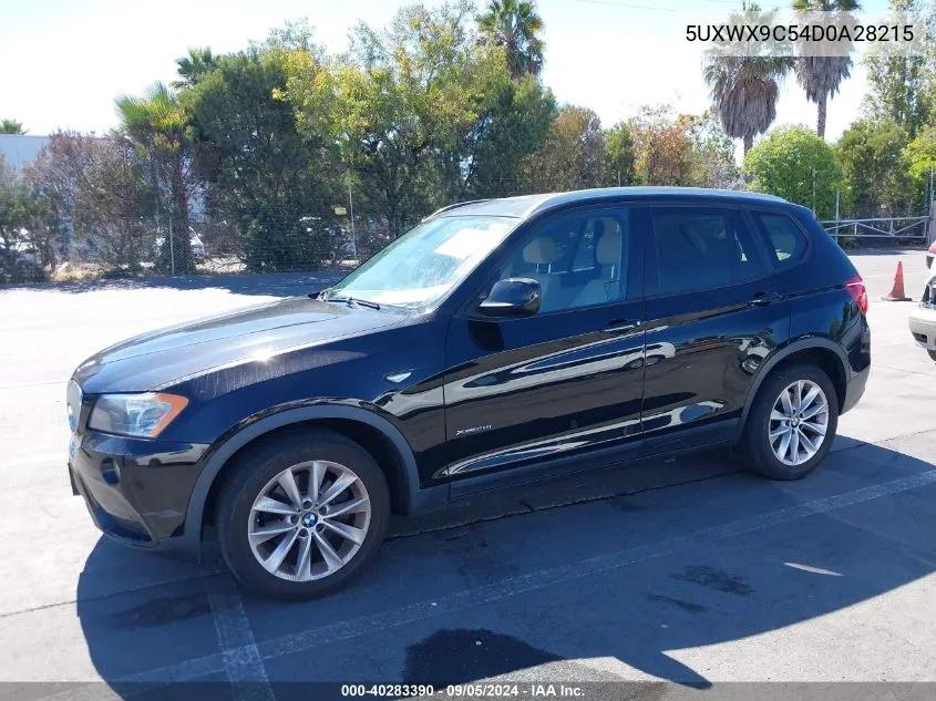 5UXWX9C54D0A28215 2013 BMW X3 xDrive28I