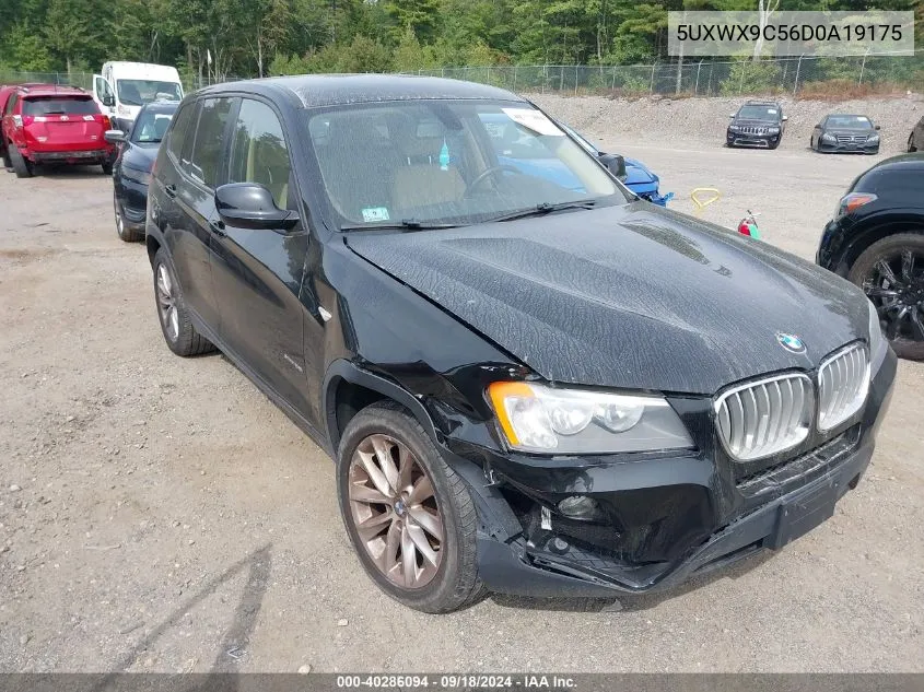 2013 BMW X3 xDrive28I VIN: 5UXWX9C56D0A19175 Lot: 40286094