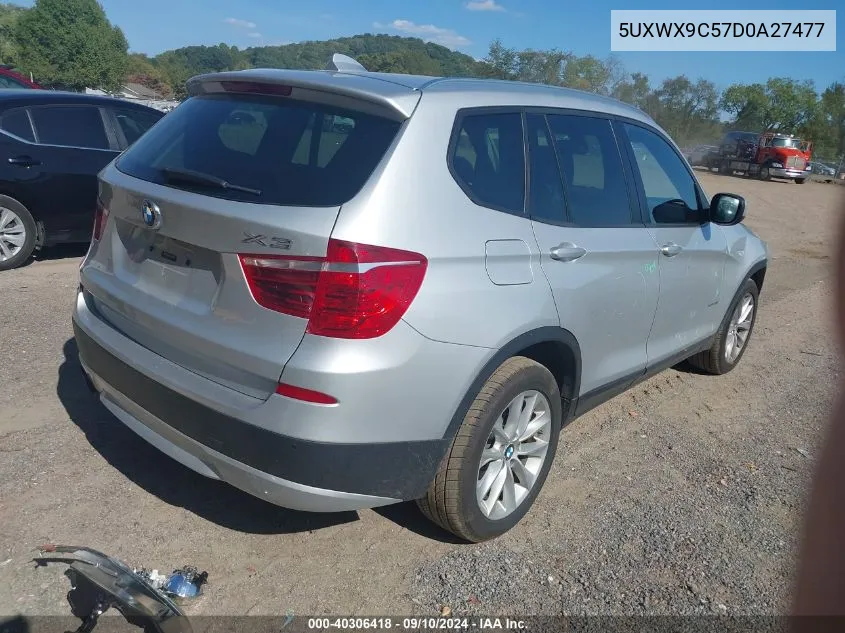 5UXWX9C57D0A27477 2013 BMW X3 xDrive28I