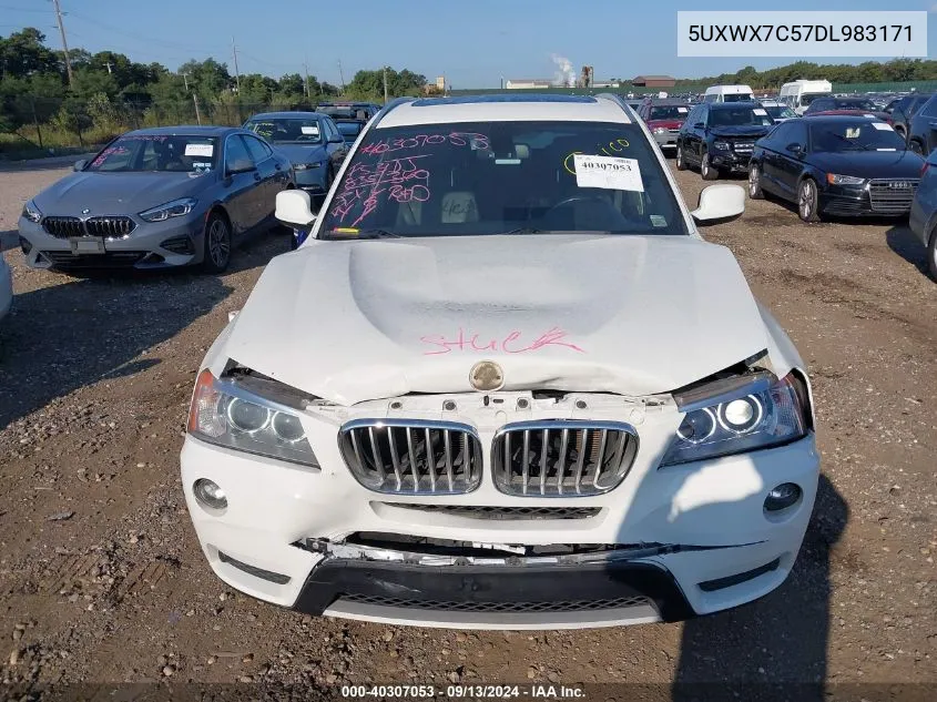 5UXWX7C57DL983171 2013 BMW X3 xDrive35I