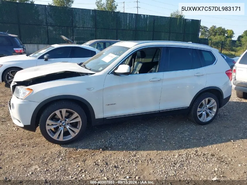 5UXWX7C57DL983171 2013 BMW X3 xDrive35I