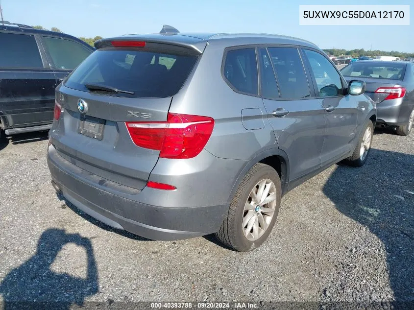 5UXWX9C55D0A12170 2013 BMW X3 xDrive28I