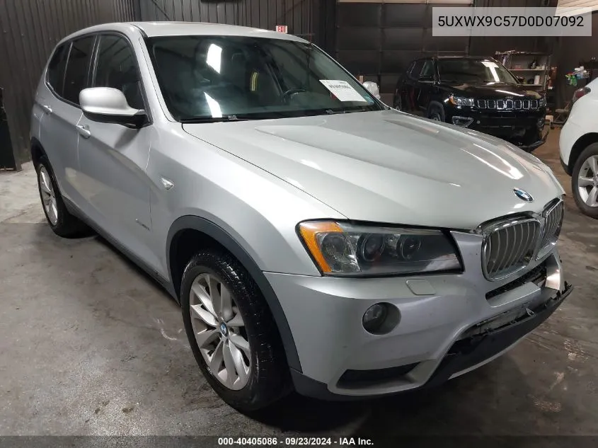 5UXWX9C57D0D07092 2013 BMW X3 xDrive28I