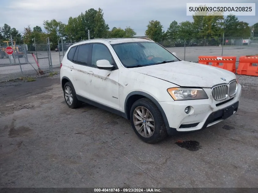 5UXWX9C52D0A20825 2013 BMW X3 xDrive28I