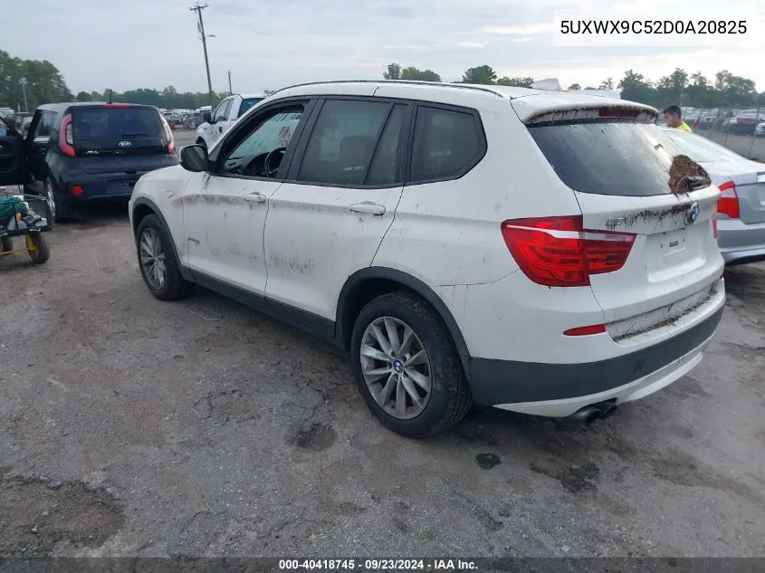 5UXWX9C52D0A20825 2013 BMW X3 xDrive28I