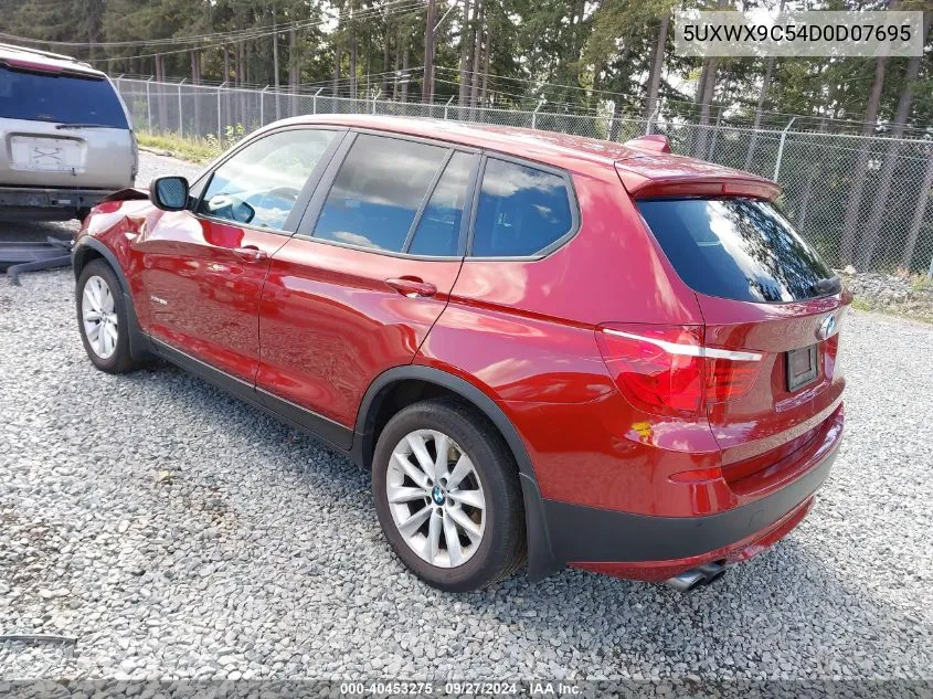 2013 BMW X3 xDrive28I VIN: 5UXWX9C54D0D07695 Lot: 40453275