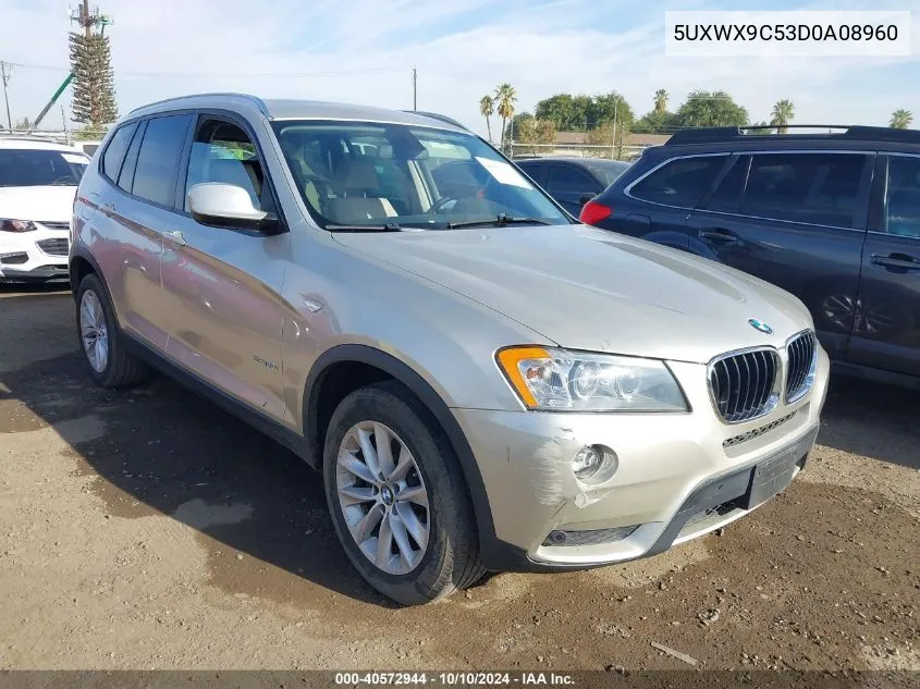 5UXWX9C53D0A08960 2013 BMW X3 xDrive28I