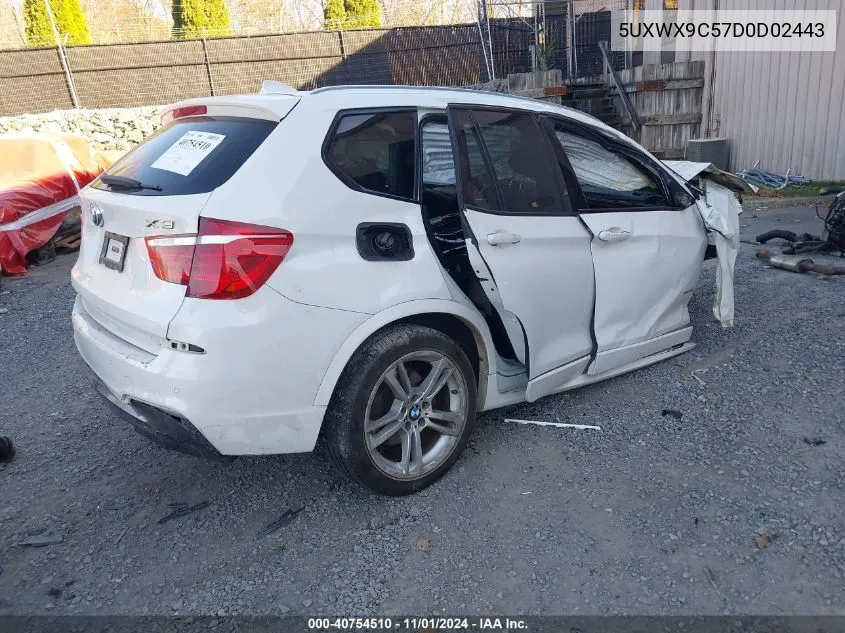 5UXWX9C57D0D02443 2013 BMW X3 xDrive28I