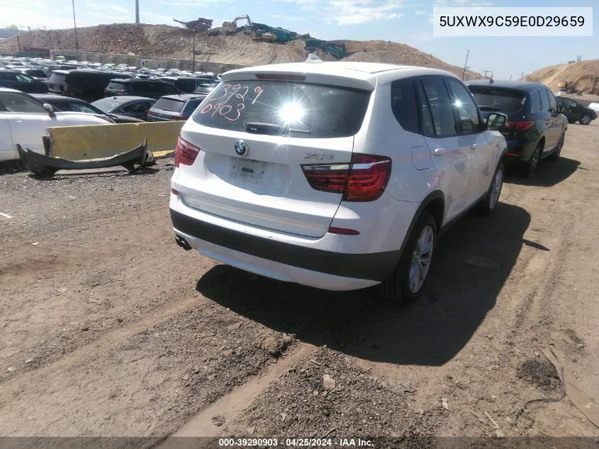 5UXWX9C59E0D29659 2014 BMW X3 xDrive28I