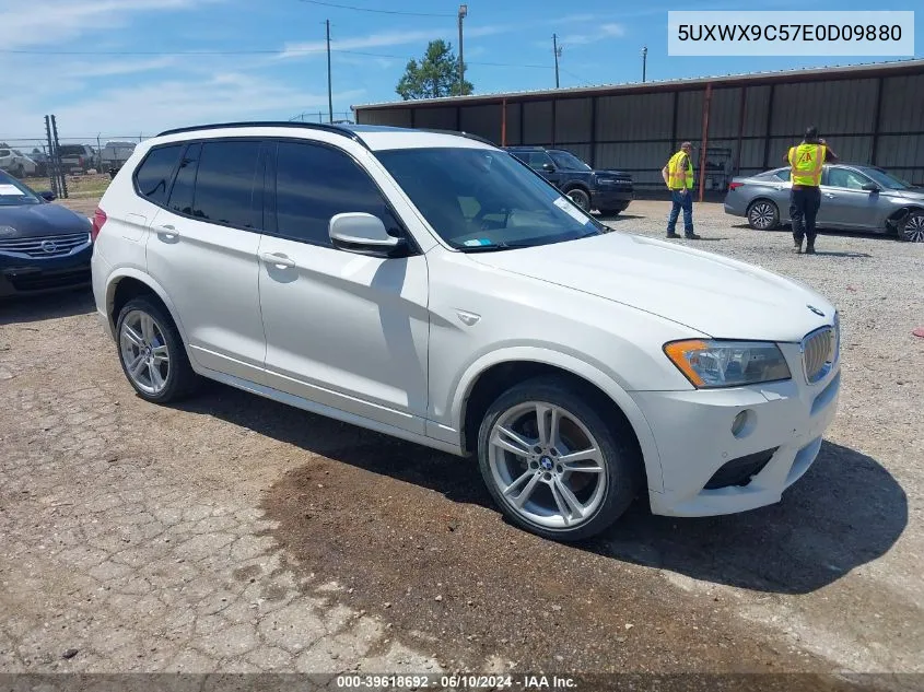 2014 BMW X3 xDrive28I VIN: 5UXWX9C57E0D09880 Lot: 39618692