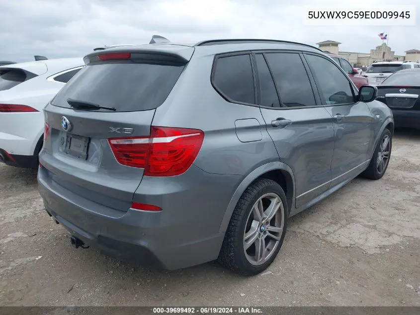 5UXWX9C59E0D09945 2014 BMW X3 xDrive28I