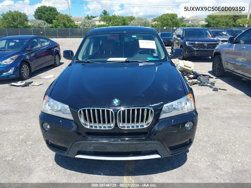 2014 BMW X3 xDrive28I VIN: 5UXWX9C50E0D09350 Lot: 39746729