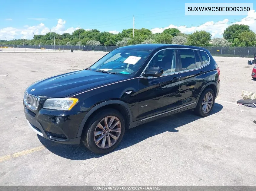 2014 BMW X3 xDrive28I VIN: 5UXWX9C50E0D09350 Lot: 39746729