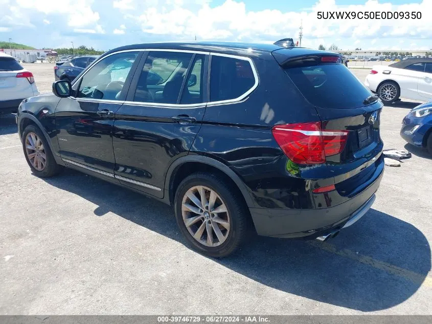 2014 BMW X3 xDrive28I VIN: 5UXWX9C50E0D09350 Lot: 39746729