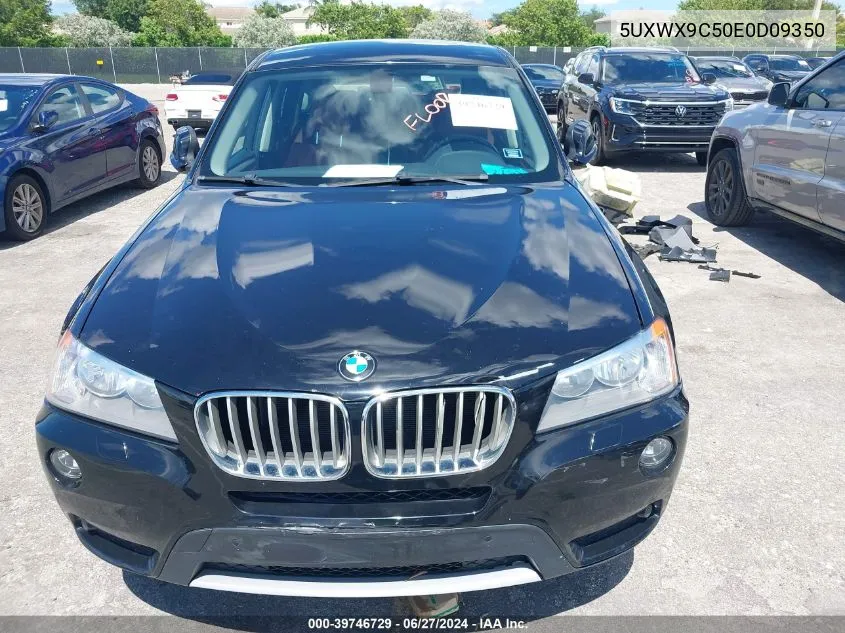 5UXWX9C50E0D09350 2014 BMW X3 xDrive28I