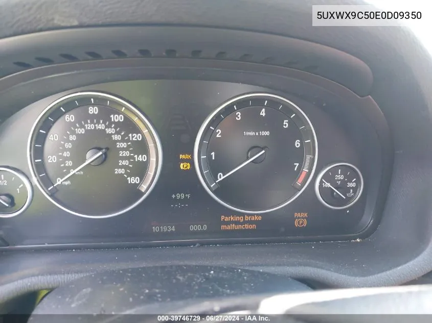 5UXWX9C50E0D09350 2014 BMW X3 xDrive28I